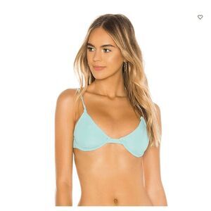 House of Harlow X REVOLVE Bobbie Top in Blue Mint Size XS